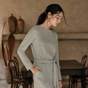 J.JILL heather grey sweatshirt dress